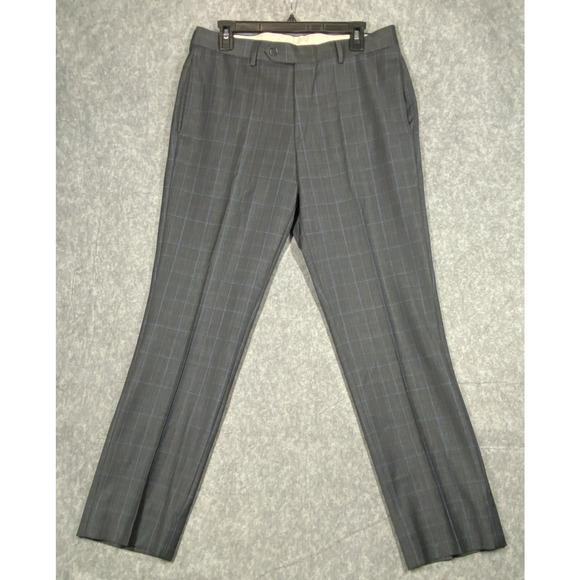 Brooks Brother Explorer Regent Suit 40S Jacket 34 x 30 Pants Grey Windowpane - Picture 13 of 16